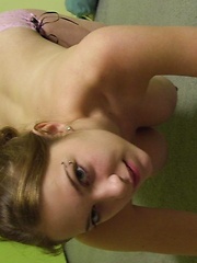 Blonde chick with nice tits fucked